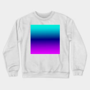 Aqua Ombre Crewneck Sweatshirt